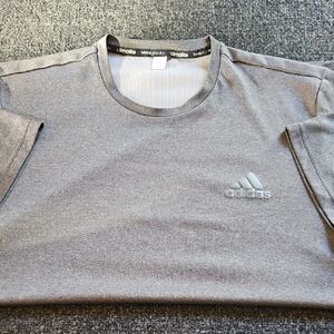 adidas Gray Short Sleeve Tee